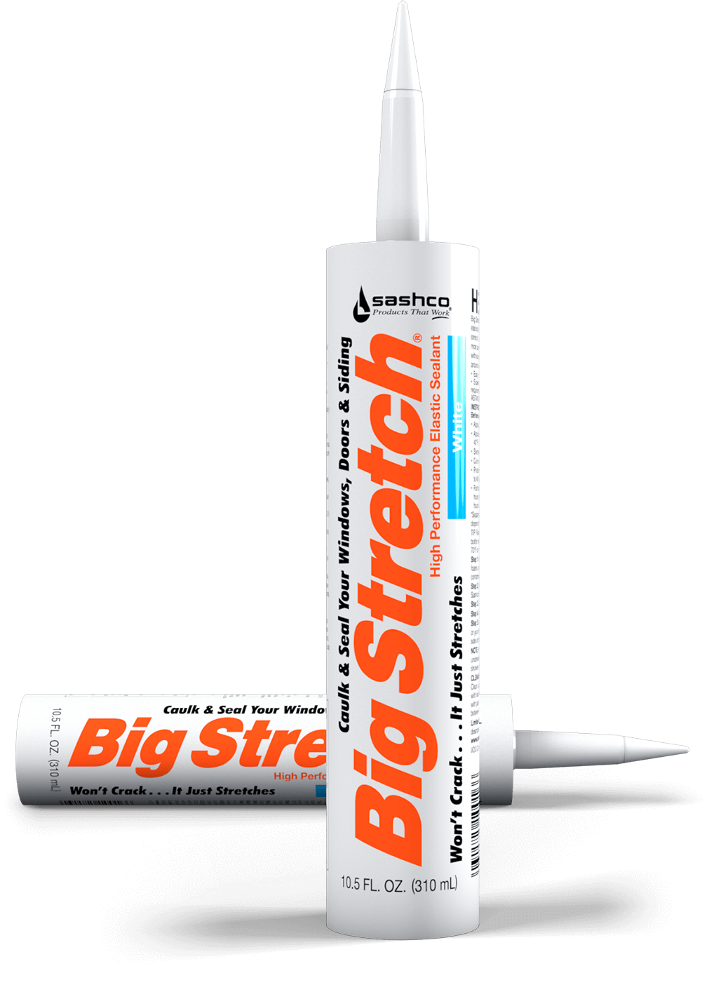 Sashco Big Stretch Caulking & Sealant Black